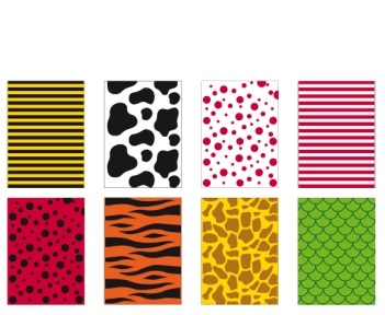 Bolsas estampadas para disfraces